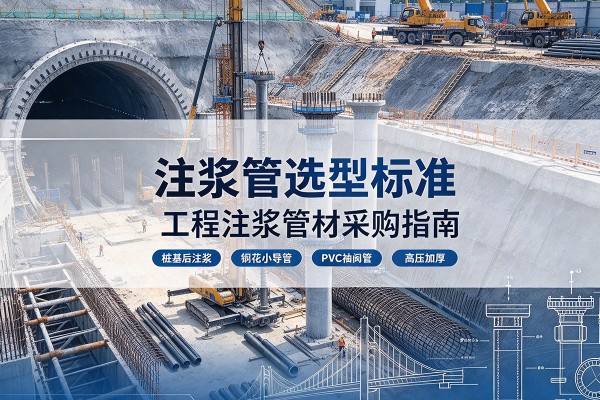 拜城注浆管选型标准